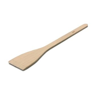 Spatule biseautée en bois 30 cm - De Buyer