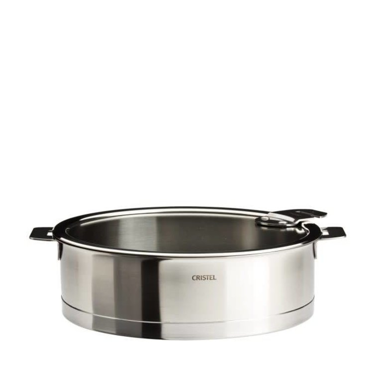 Cristel Cristel - Sauteuse Strate 4.2L avec couvercle plat 4.2L