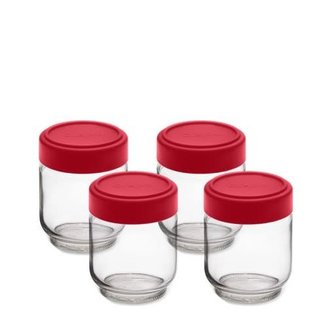Cuisipro Cuisipro - Set of 4 airtight jars Cuisipro Cuisipro - Set of 4 airtight jars