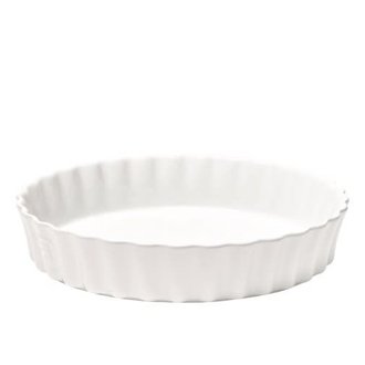 Émile Henry Emile Henry - Assiette à tarte/quiche, couleur Farine Émile Henry Emile Henry - Assiette à tarte/quiche, couleur Farine