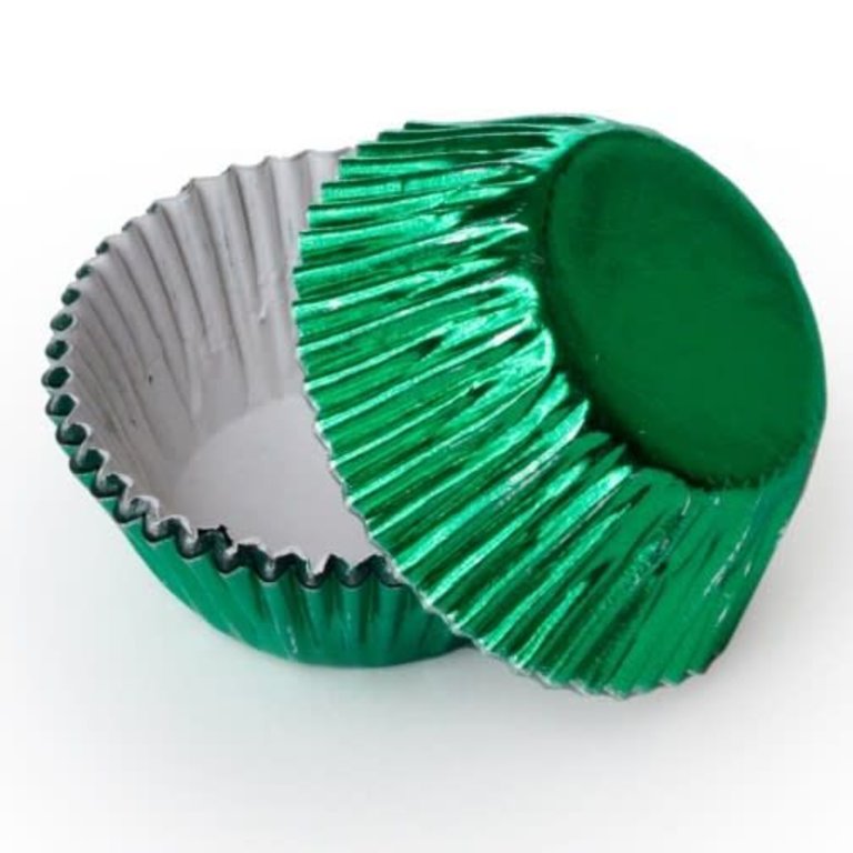 Foxrun FoxRun - Paper baking cup - green aluminum (50)