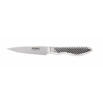 WSL serrated paring knife, 4.5 rounded blue - Whisk