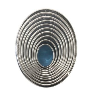 Gontara Ensemble Emporte-pièces - Ovale avec 9 ourlets Gontara Ensemble Emporte-pièces - Ovale avec 9 ourlets