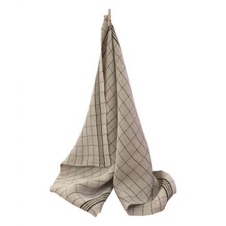 Johanne Lacasse Johanne Lacasse -  Black checkered linen cloth