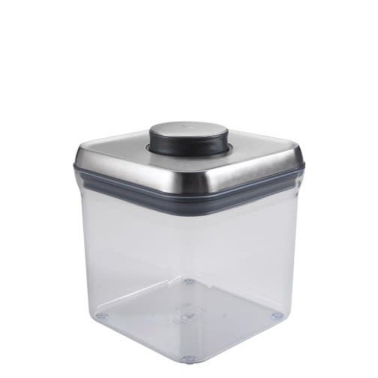 Oxo Oxo - Pop cube container 2.3L, stainless steel