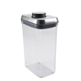 Oxo Oxo - Contenant Pop haut 2.3L, inox Oxo Oxo - Contenant Pop haut 2.3L, inox