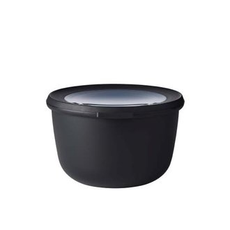 Rosti Mepal Cirqula - Bol multi avec couvercle 1L noir (haut)