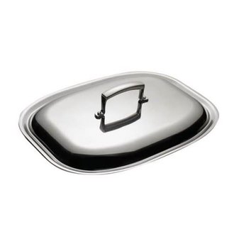 Oven Tray 24,4x31,5 cm, Stainless Steel - Mareld @ RoyalDesign