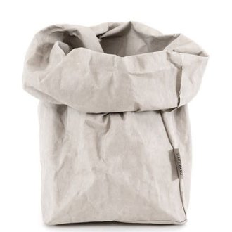 Uashmama Sac papier XL gris Uashmama Sac papier XL gris