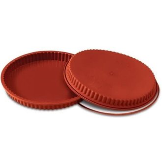 Uniflex Silikomart - Moule à quiche 28cm*30mm Uniflex Silikomart - Moule à quiche 28cm*30mm