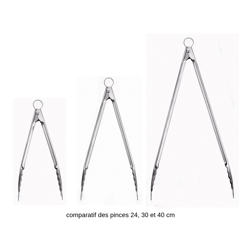 Cuisipro Cuisipro - Stainless steel tongs 24cm