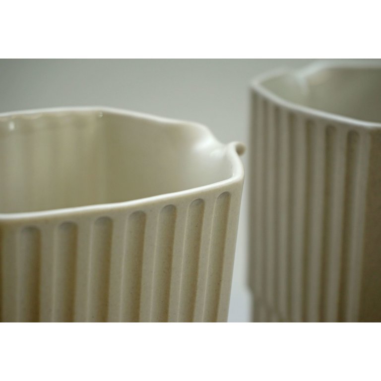 Jeremy Petrus designer Jeremy Petrus - Philk ceramic pitcher 0.8L, gray