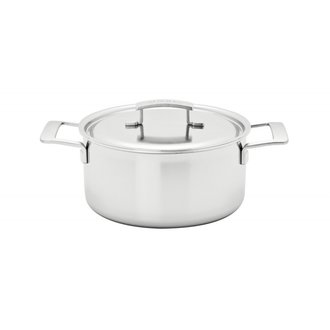 Demeyere Demeyere - Chaudron avec couvercle 5.25 L - Industry 5 Demeyere Demeyere - Chaudron avec couvercle 5.25 L - Industry 5
