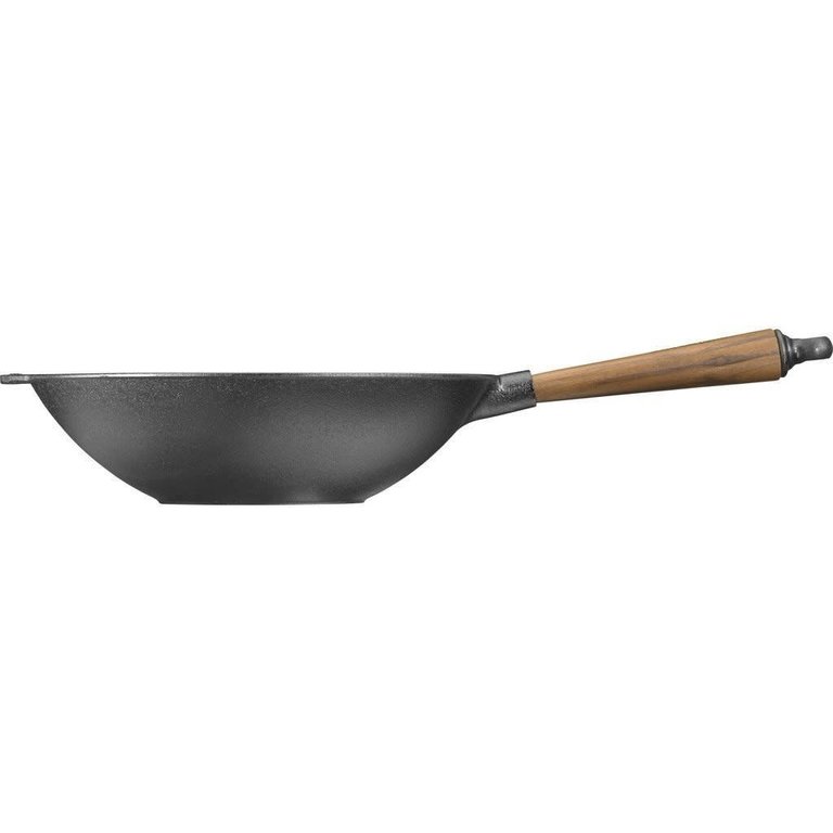 Skeppshult Skeppshult - Wok 32 cm, manche en noyer