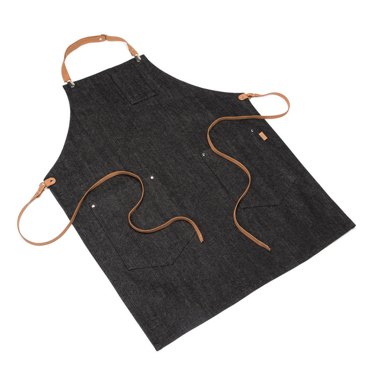 Maison Milan Maison Milan - Patrizio Apron - Black Japanese Denim