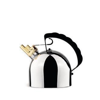 Alessi Plissé electric kettle 1 L, white