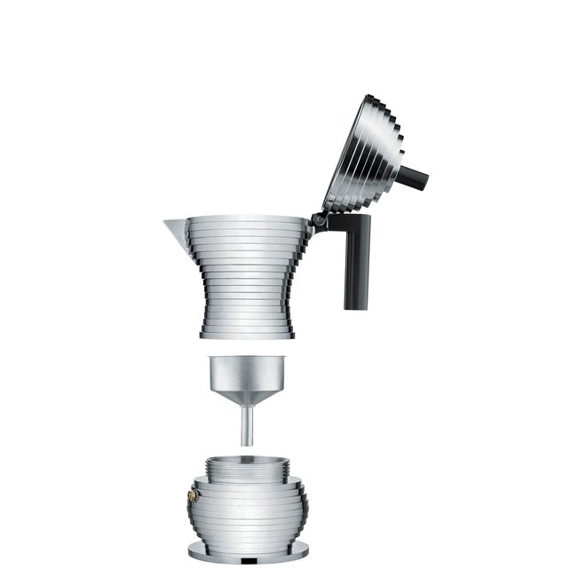 Alessi Electric Coffee Maker Espresso 6 Cups - Cuccalofferta