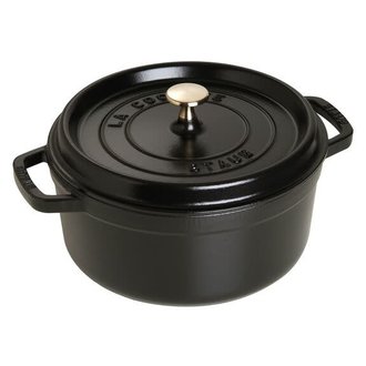 Staub Staub - Cocotte 3.8 L Ronde - Noire Staub Staub - Cocotte 3.8 L Ronde - Noire