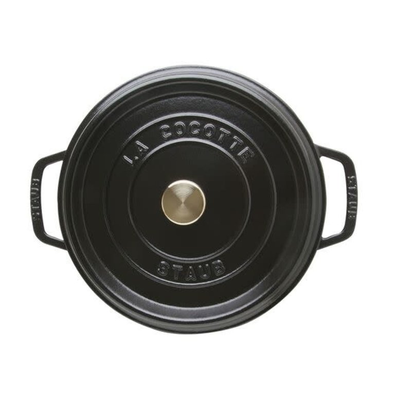 Staub Staub - 3.8 L Round Cocotte - Black