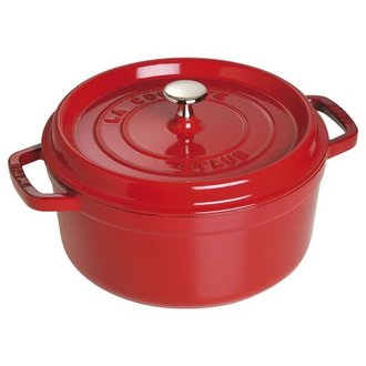 Staub Staub - Cocotte 3.8 L Ronde - Cerise