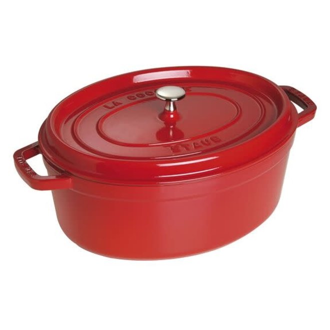 Staub - 4.25 L Oval Cocotte - Blue | Crème - Boutique Crème