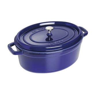 Staub Staub - 4.25 L Oval Cocotte - Blue