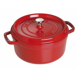 Staub Staub - Cocotte 5.25 L Ronde - Cerise Staub Staub - Cocotte 5.25 L Ronde - Cerise