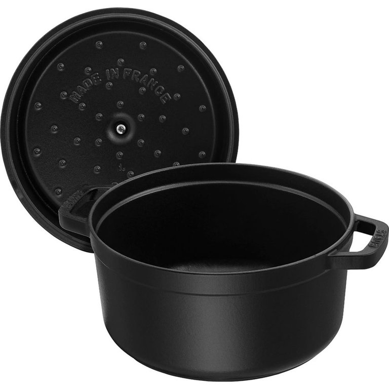 Staub Staub - 6.75 L round Cocotte - Black