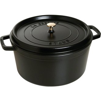 Staub Staub - Cocotte 8.4 L Ronde - Noire Staub Staub - Cocotte 8.4 L Ronde - Noire