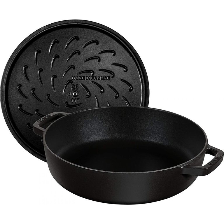Staub Staub - Braisière en fonte émaillée 3.7L, noire