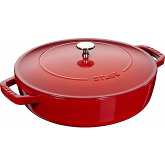 Staub Staub - Sauteuse 3.7 L - Rouge Staub Staub - Sauteuse 3.7 L - Rouge