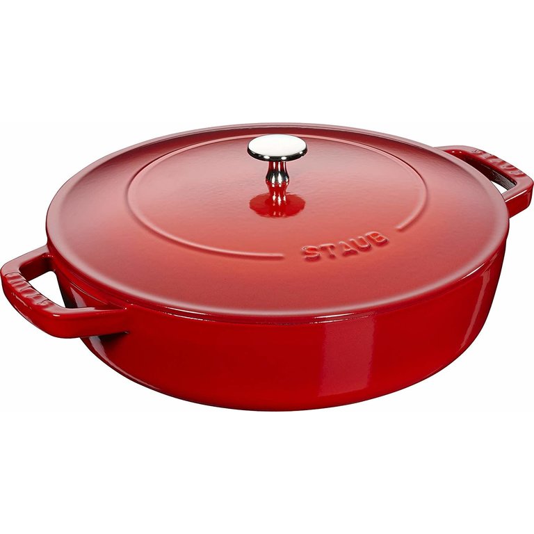 Staub Staub - Braisière en fonte émaillée 3,7L, rouge