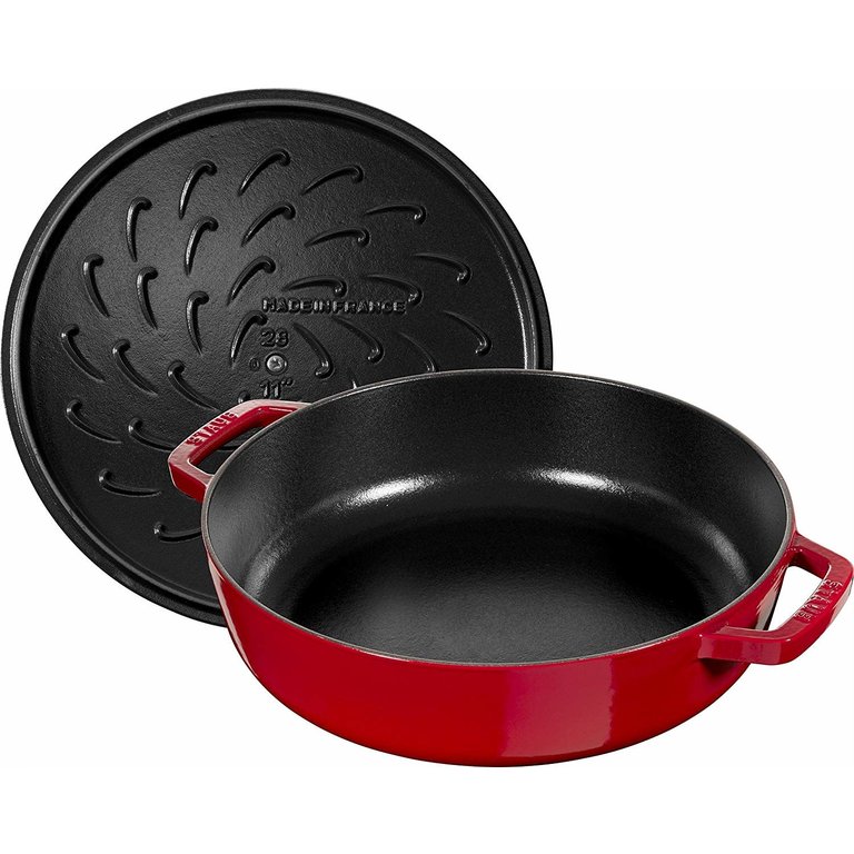 Staub Staub - 3.7 L Round Saute pan - Red