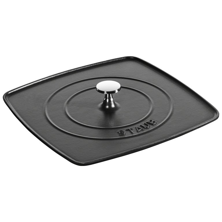 Staub Staub - Presse-panini 25 cm - Noir