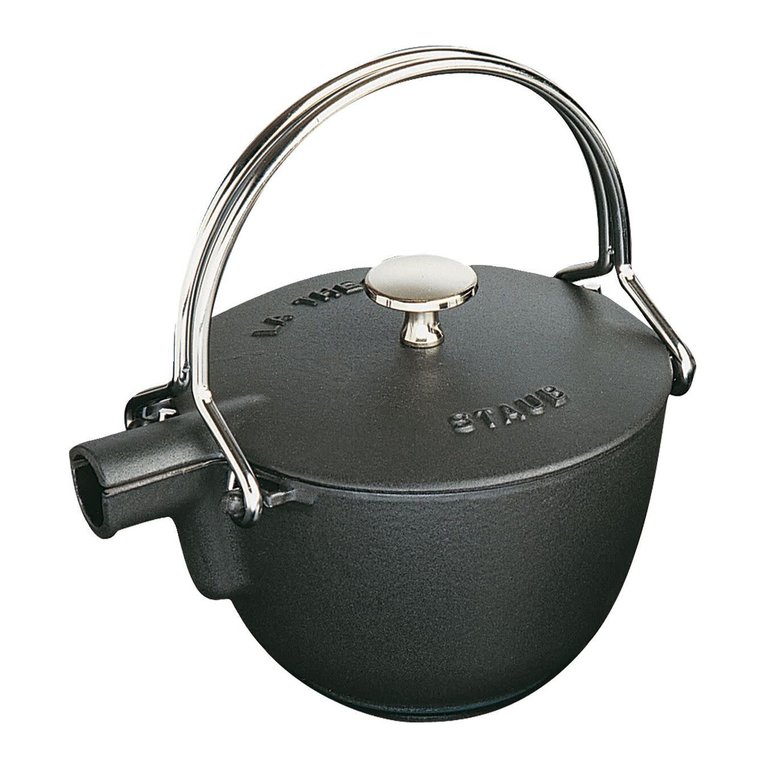 Staub Staub - 1.1L Cast iron tea pot - Black