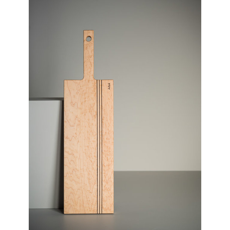 Arbol Arbol - Planche avec poignée petite en érable (22"x 6")