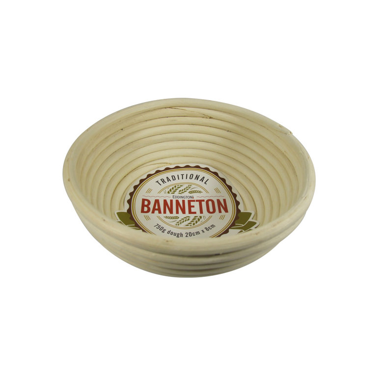 Banneton Banneton - Panier rond 750g, 20x8cm/8x3"