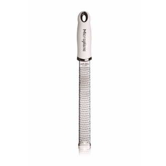 Microplane Microplane - Râpe Fine / Zesteur Série Gourmet - Blanc Microplane Microplane - Râpe Fine / Zesteur Série Gourmet - Blanc