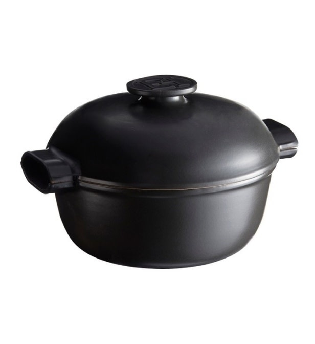 Cocotte Tonda Emile Henry Marsala - Ceramica Per Cottura Lenta, Adatta A Tutti I Fuochi - Foto 7