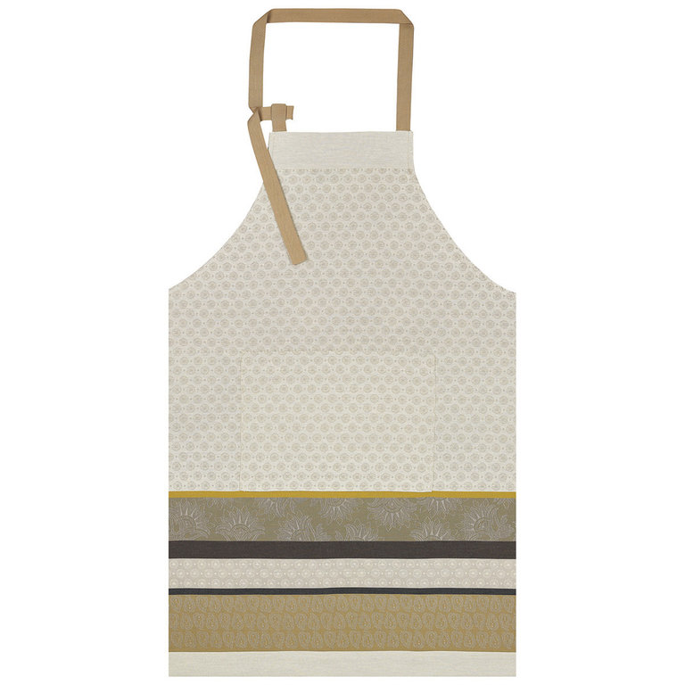Le Jacquard Français Le Jacquard Français - Apron - Cuisine de Provence, Beige