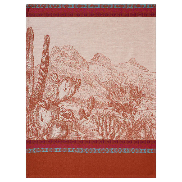 Le Jacquard Français Le Jacquard Français - Tea towel - Voyage Arizona, leather