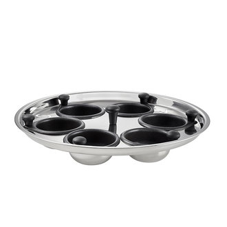 Scanpan Scanpan - Pocheuse à oeufs 6 insertions pour Bistro TechnIQ 26 cm, 3.7 L Scanpan Scanpan - Pocheuse à oeufs 6 insertions pour Bistro TechnIQ 26 cm, 3.7 L
