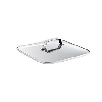 Scanpan Scanpan - couvercle carré en verre pour 'SQUARE'  33 cm Scanpan Scanpan - couvercle carré en verre pour 'SQUARE'  33 cm