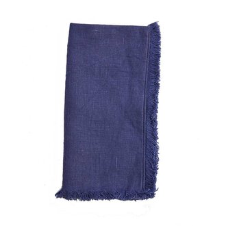 Linen Way Linen way - linge en lin Bilbao 40 x 70 cm, bleu navy Linen Way Linen way - linge en lin Bilbao 40 x 70 cm, bleu navy