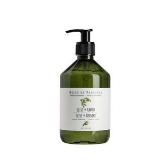 Belle de Provence Belle de Provence - Pompe à savon Olive et romarin 500ml Belle de Provence Belle de Provence - Pompe à savon Olive et romarin 500ml