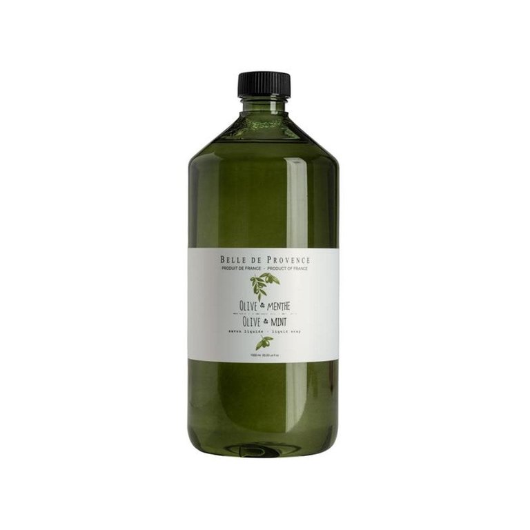 Belle de Provence Belle de Provence - Olive Mint Liquid Soap 1L Refill