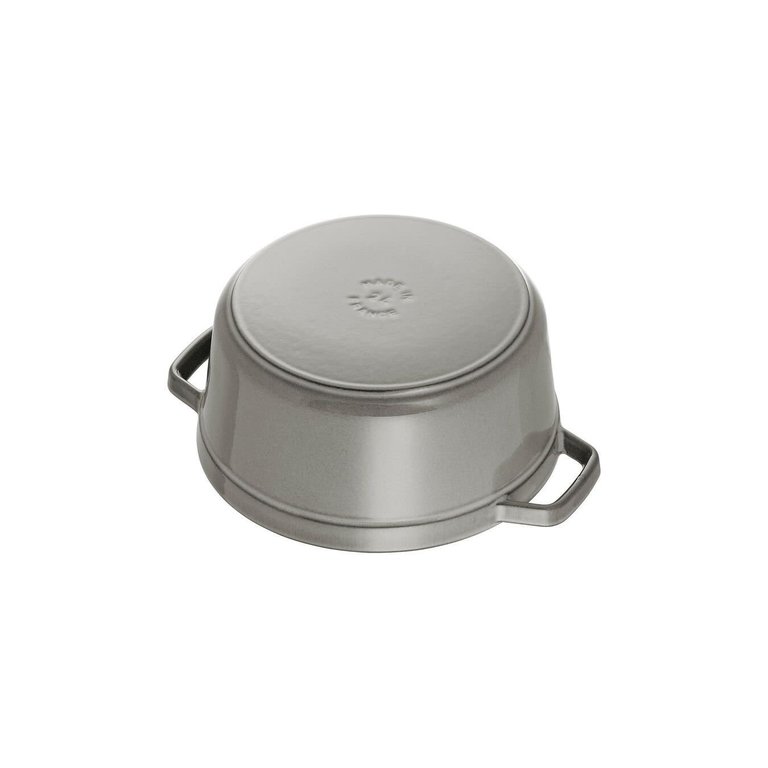 Staub Staub - 3.8 L Round Cocotte -  Grey