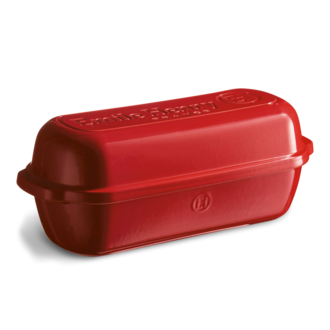 Émile Henry Emile Henry - Country bread mould (large), grand cru (red)