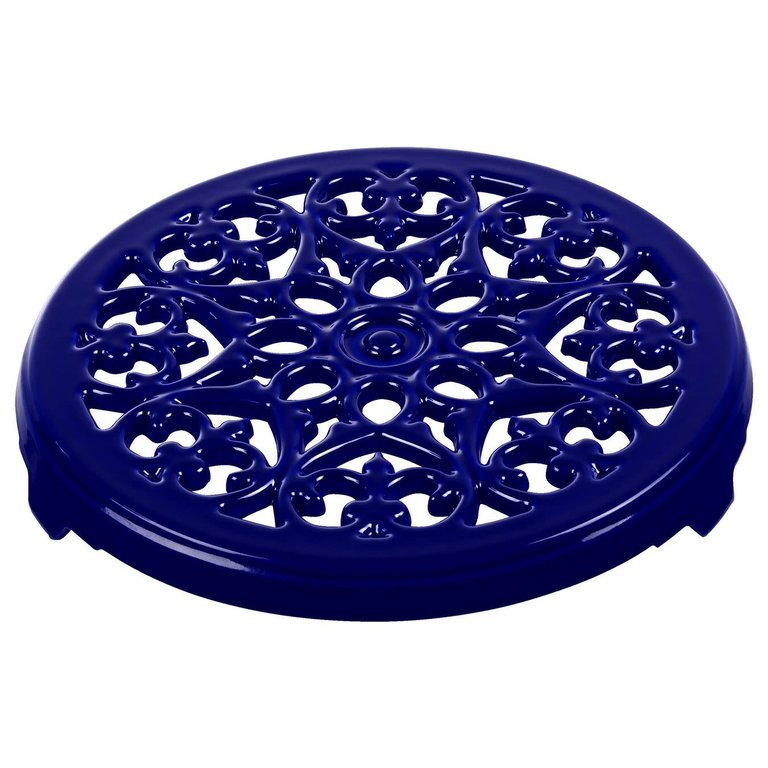 Staub Staub - 9'' Cast Iron Trivet - Blue