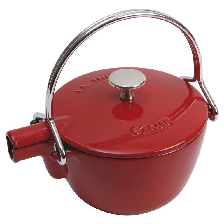 Staub Staub - 1.1L Cast iron tea pot - Cherry